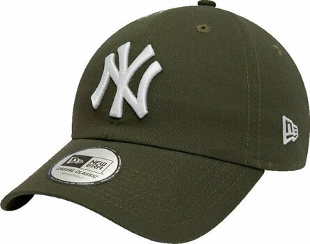 Kasket New York Yankees 9Twenty MLB League Essential Dark Olive/White UNI Kasket - 1