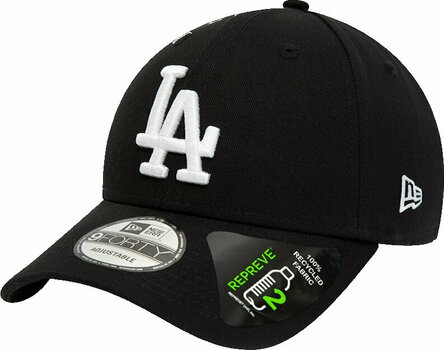 Baseball Kapa Los Angeles Dodgers 9Forty MLB Repreve League Essential Black/White UNI Baseball Kapa - 1