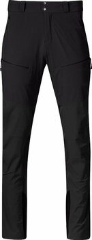 Calças de exterior Bergans Rabot V2 Softshell Pants Men Black/Dark Shadow Grey 52 Calças de exterior - 1