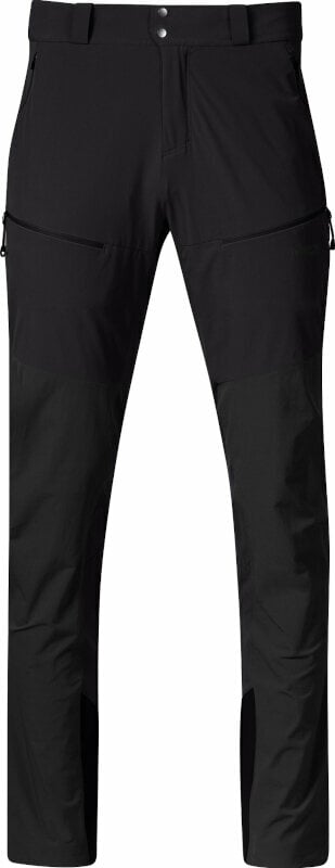Outdoorové kalhoty Bergans Rabot V2 Softshell Pants Men Black/Dark Shadow Grey 54 Outdoorové kalhoty