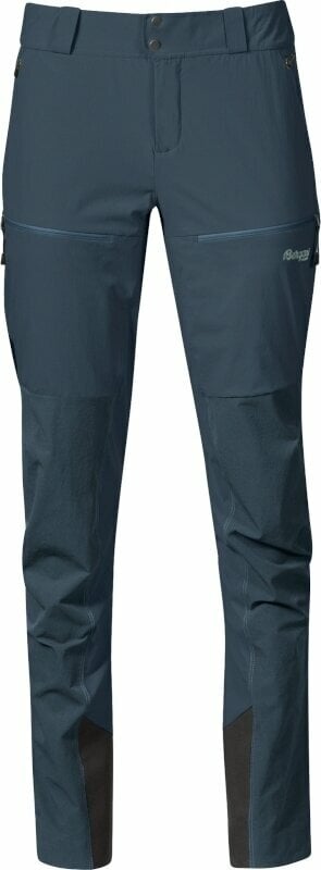 Calças de exterior Bergans Rabot V2 Softshell Pants Women Orion Blue 36 Calças de exterior