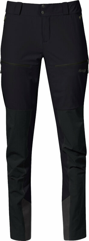 Calças de exterior Bergans Rabot V2 Softshell Pants Women Black 36 Calças de exterior
