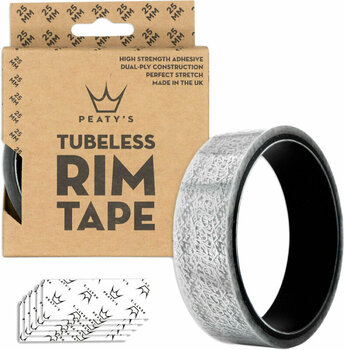 Bike inner tube Peaty's Rimjob Rim Tape 9 m 25 mm Rimtape - 1