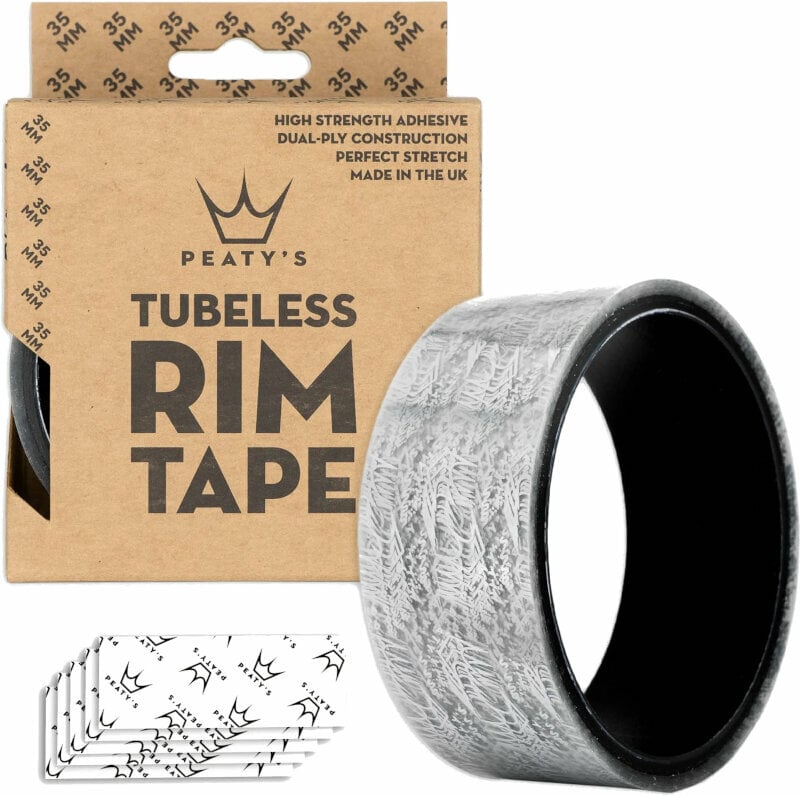Schläuche Peaty's Rimjob Rim Tape 9 m 35 mm Felgenbänder