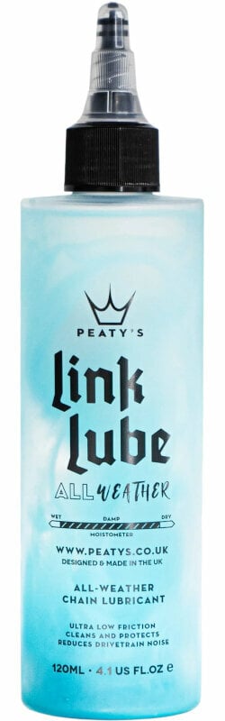 Fiets onderhoud Peaty's Linklube All-Weather Chain Lube 120 ml Fiets onderhoud