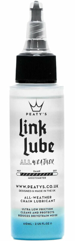 Fiets onderhoud Peaty's Linklube All-Weather 60 ml Fiets onderhoud