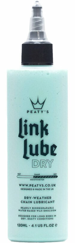 Fiets onderhoud Peaty's Linklube Dry 120 ml Fiets onderhoud