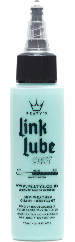 Fiets onderhoud Peaty's Linklube Dry 60 ml Fiets onderhoud
