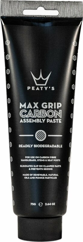 Cyklo-čistenie a údržba Peaty's Max Grip Carbon Assembly Paste 75 g Cyklo-čistenie a údržba