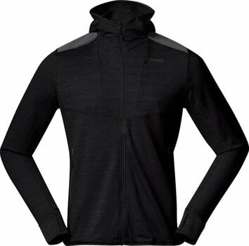 Bluza outdoorowa Bergans Rabot Active Mid Hood Jacket Men Black S Bluza outdoorowa - 1