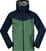 Giacca outdoor Bergans Skar Light 3L Shell Jacket Men Dark Jade Green/Navy Blue L Giacca outdoor