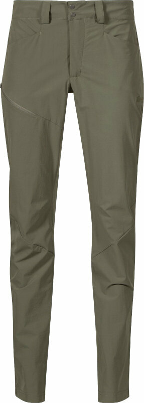 Pantalons outdoor pour Bergans Vandre Light Softshell Pants Women Green Mud 36 Pantalons outdoor pour