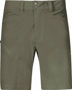 Outdoor Shorts Bergans Vandre Light Softshell Shorts Men Green Mud 54 Outdoor Shorts - 1