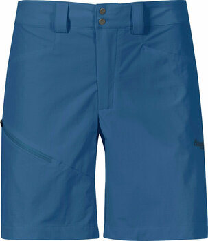 Outdoor Shorts Bergans Vandre Light Softshell Shorts Women North Sea Blue 36 Outdoor Shorts - 1