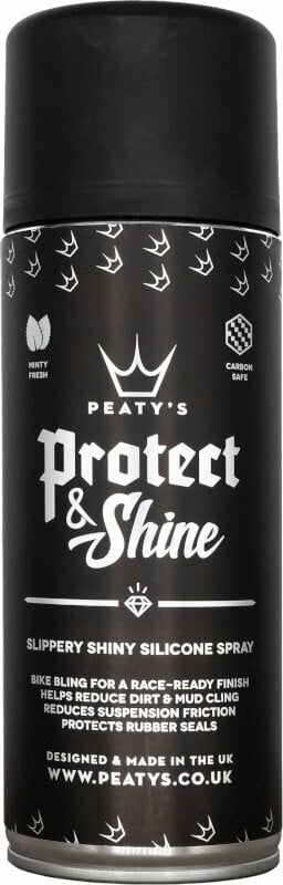 Entretien de la bicyclette Peaty's Protect & Shine Silicone Spray 400 ml Entretien de la bicyclette