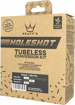 Σετ Εργαλείων Ποδηλάτου και Επισκευής Λάστιχου Peaty's Holeshot Tubeless Conversion Kit 120 ml 21 mm 60.0 - 1