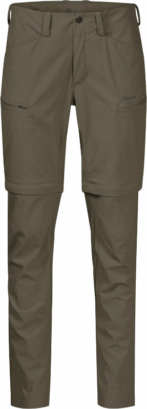 Pantalones para exteriores Bergans Utne ZipOff Pants Women Green Mud/Dark Green Mud XS Pantalones para exteriores