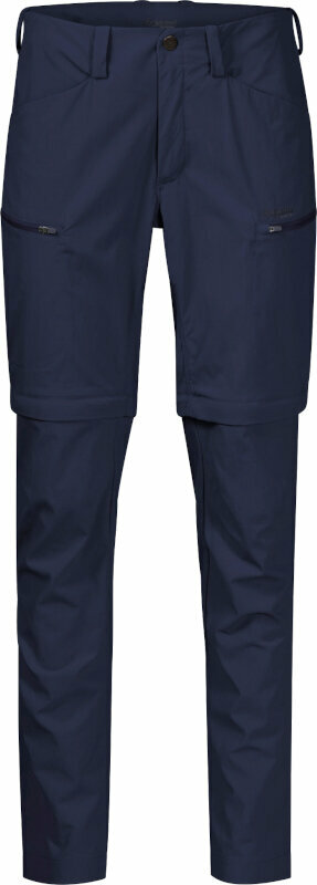Outdoorové nohavice Bergans Utne ZipOff Pants Women Navy S Outdoorové nohavice