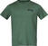 Udendørs T-shirt Bergans Graphic Wool Tee Men Dark Jade Green/Navy Blue M T-shirt