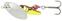 Colher rotativa Savage Gear Sticklebait Spinner Silver Red Yellow 9,1 g