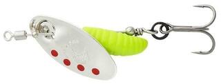 Spinner / Spoon Savage Gear Grub Spinners Silver Red Lime