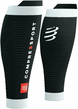 Calf covers for runners Compressport R2 3.0 Black/White T1 Calf covers for runners - 1