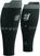 Bežecké návleky na lýtka Compressport R2 Oxygen Black/Steel Grey T1 Bežecké návleky na lýtka