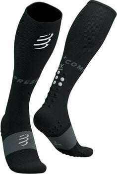 Calcetines para correr Compressport Full Socks Oxygen Black T1 Calcetines para correr - 1