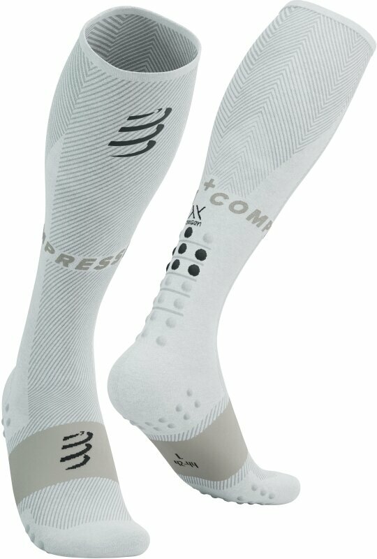 Juoksusukat Compressport Full Oxygen White T1 Juoksusukat