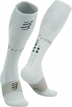 Hardloopsokken Compressport Full Oxygen White T1 Hardloopsokken - 1