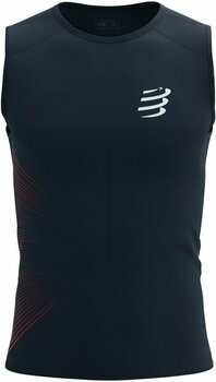 Koszulka do biegania bez rękawów Compressport Performance Tank M Salute/High Risk Red S Koszulka do biegania bez rękawów - 1