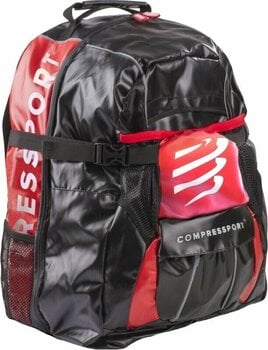 Futó hátizsák Compressport GlobeRacer Bag Black/Red UNI Futó hátizsák - 1