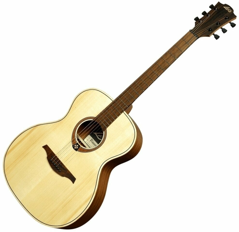Guitare acoustique Jumbo LAG Tramontane T70A Natural Satin