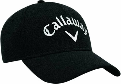 Cap Callaway Womens Performance Side Crested Structured Adjustable Black - 1