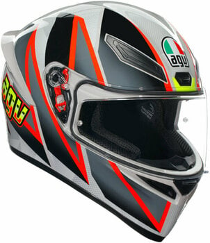 Helmet AGV K1 S Blipper Grey/Red L Helmet - 1