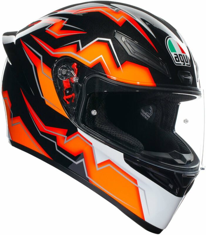 Helmet AGV K1 S Kripton Black/Orange L Helmet