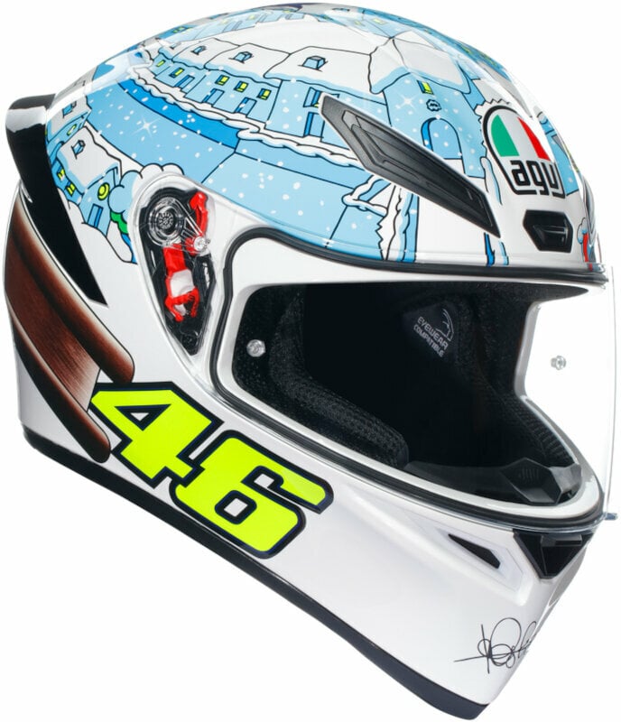 Prilba AGV K1 S Rossi Winter Test 2017 M Prilba