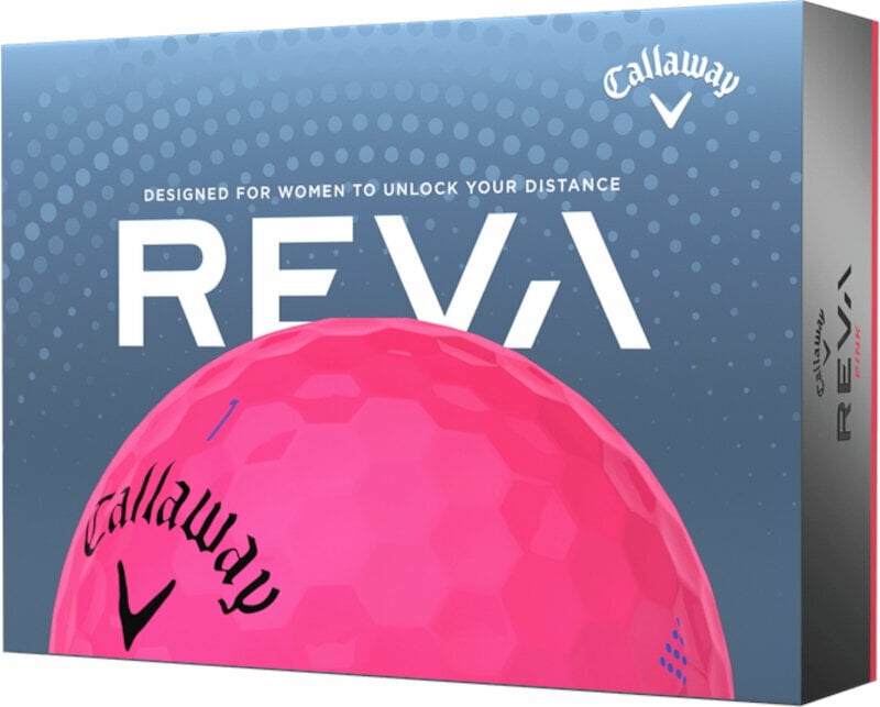 Nova loptica za golf Callaway Reva 2023 Pink