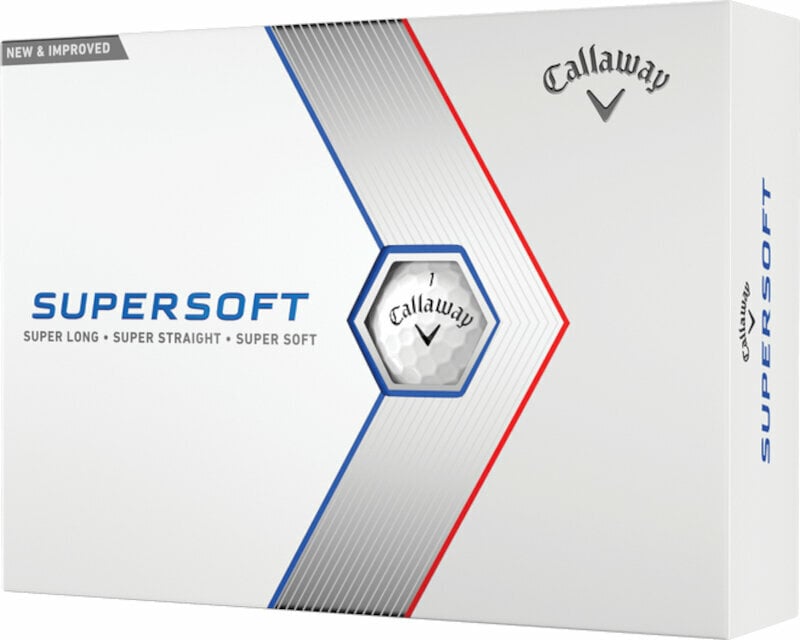 Golfball Callaway Supersoft 2023 White