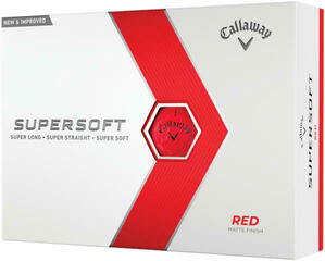 Golfball Callaway Supersoft 2023 Red Golfball