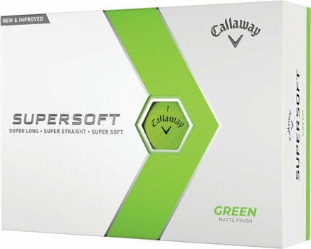 Palle da golf Callaway Supersoft Matte 2023 Green - 1
