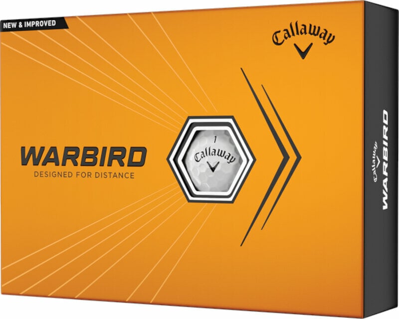Palle da golf Callaway Warbird 2023 White