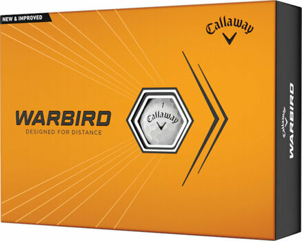 Palle da golf Callaway Warbird 2023 White - 1