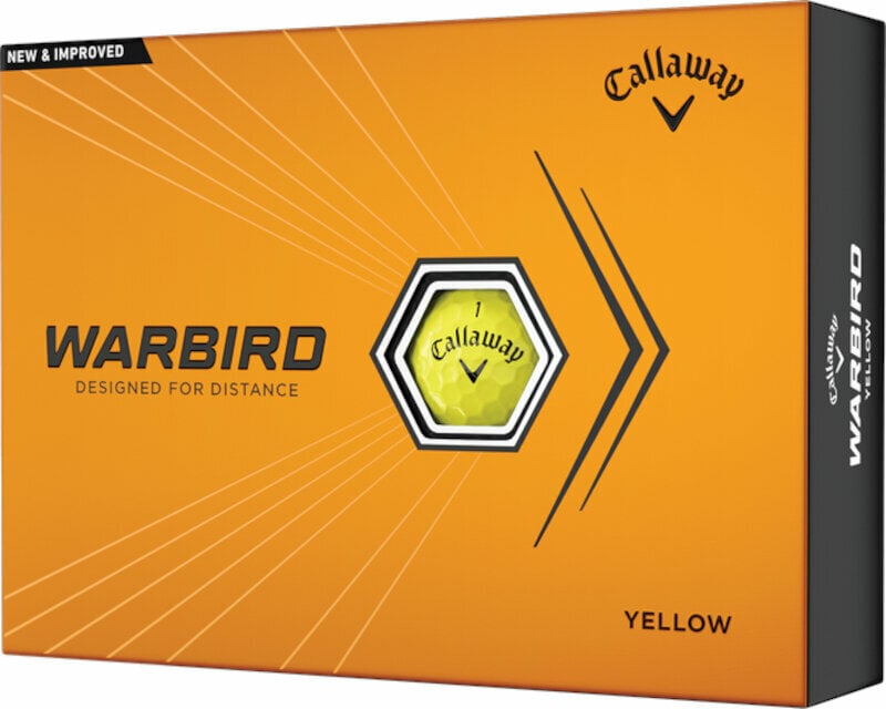 Golf Balls Callaway Warbird 2023 Yellow