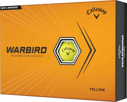 Golf žogice Callaway Warbird 2023 Yellow - 1