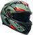 Helmet AGV K3 Decept Matt Black/Green/Red XL Helmet