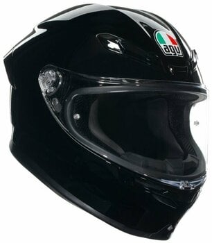 Helmet AGV K6 S Black XS Helmet - 1