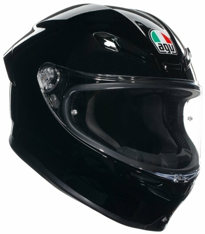 Hjälm AGV K6 S Black 2XL Hjälm