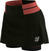 Juoksushortsit Compressport Performance Skirt Black/Coral M Juoksushortsit