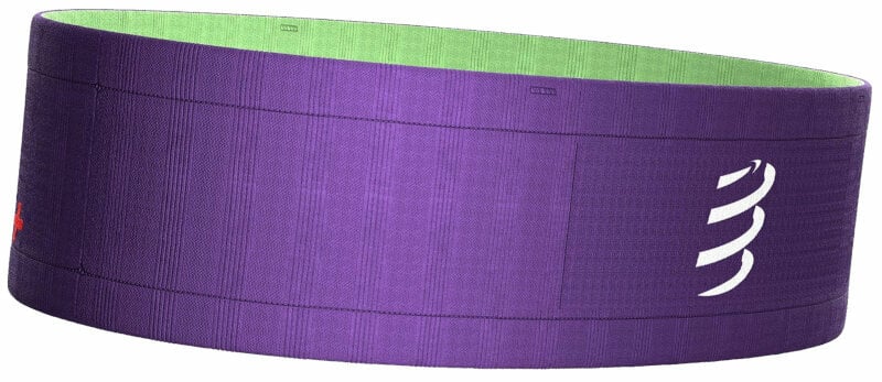 Carcasă de rulare Compressport Free Belt Purple/Paradise Green XL/2XL Carcasă de rulare